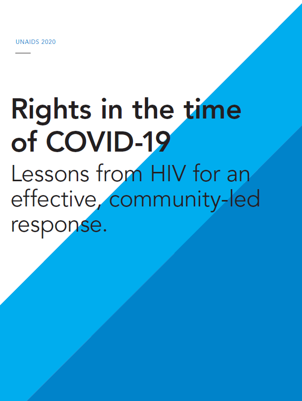 Les droits à l'époque de COVID 19 COUVERTURE