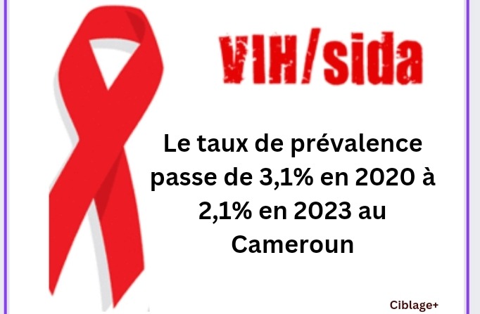 Image de la prévalence du VIH au Cameroun