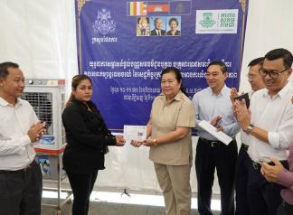 Couverture de protection sociale au Cambodge