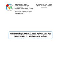 Guía técnica nacional de la profilaxis preexposición (PrEP) al vih en Costa de Marfil 