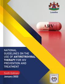 Lignes directrices nationales sur l'utilisation de la thérapie antirétrovirale pour la prévention et le traitement du VIH, sixième édition, janvier 2022 