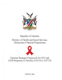 Marco estratégico nacional para la respuesta al VIH y al SIDA en Namibia 202324 a 20272