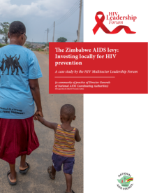 The Zimbabwe AIDS levy: Investing locally for HIV prevention - cover