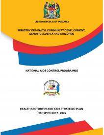 Health sector HIV and AIDS strategic plan 2017-2022 (HSHSP IV)