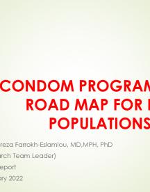 Hoja de ruta de la programación de preservativos Portada