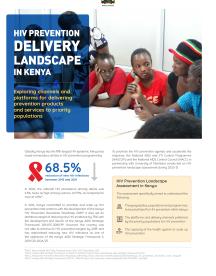 Le paysage de la prévention du VIH au Kenya