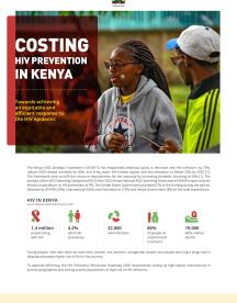 Cálculo del coste de la prevención del VIH en Kenia 