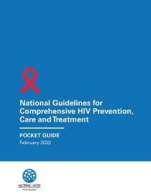 Guide de poche pour les lignes directrices nationales en matière de prévention, de soins et de traitement du VIH Février 2022
