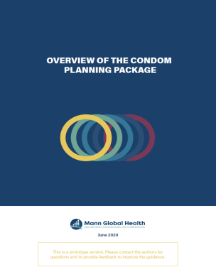 Paquete de planificación del preservativo CUBIERTA