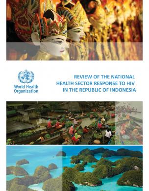 Review of the national health sector response to HIV in the Republic of Indonesia
