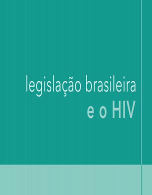 La legislación brasileña y el VIH 