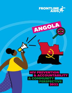 Informe sobre la prevención del VIH y la rendición de cuentas en Angola - portada