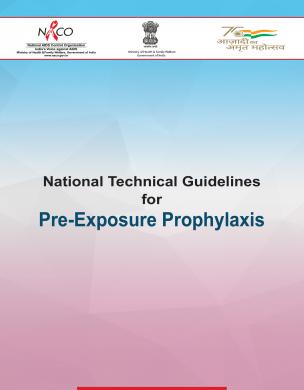 Lignes directrices techniques nationales pour la prophylaxie pré-exposition