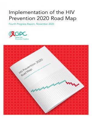 Mise en œuvre de la feuille de route Prévention du VIH 2020 Quatrième rapport d'étape, novembre 2020