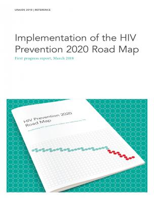 Implementação do roteiro da Prevenção do VIH 2020: primeiro relatório de progresso, março de 2018