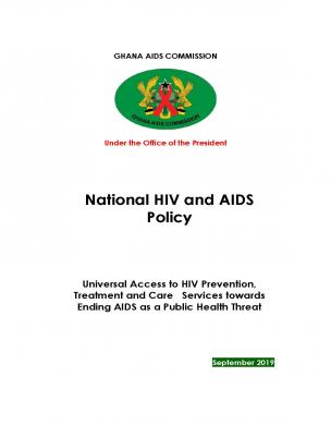 Politique nationale en matière de VIH et de SIDA