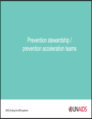 Presentación de los equipos de Aceleración de la Prevención