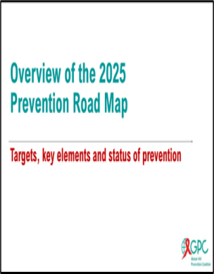overview of the 2025 prevention Roadmap 