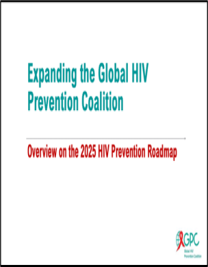 Ampliación de la presentación de la Coalición Mundial para la Prevención del VIH