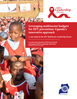 Leveraging multisector budgets for HIV prevention - cover