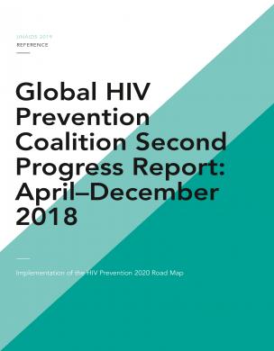 Global HIV Prevention Coalition Second Progress Report: April–December 2018