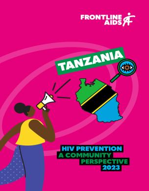 Prevenção e responsabilização pelo VIH na Tanzânia: Uma perspetiva comunitária, 2023 - capa