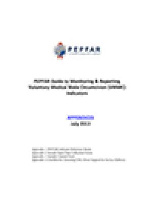 PEPFAR¬†Guide pour le suivi et le rapport des indicateurs de la circoncision médicale masculine volontaire (VMMC) (Annexes)
