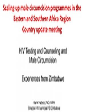 WHO/UNAIDS' New Data on Male Circumcision and HIV Prevention: Policy and Programme Implications