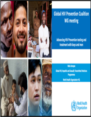 Advancing HIV Prevention testing and treatment with boys and men