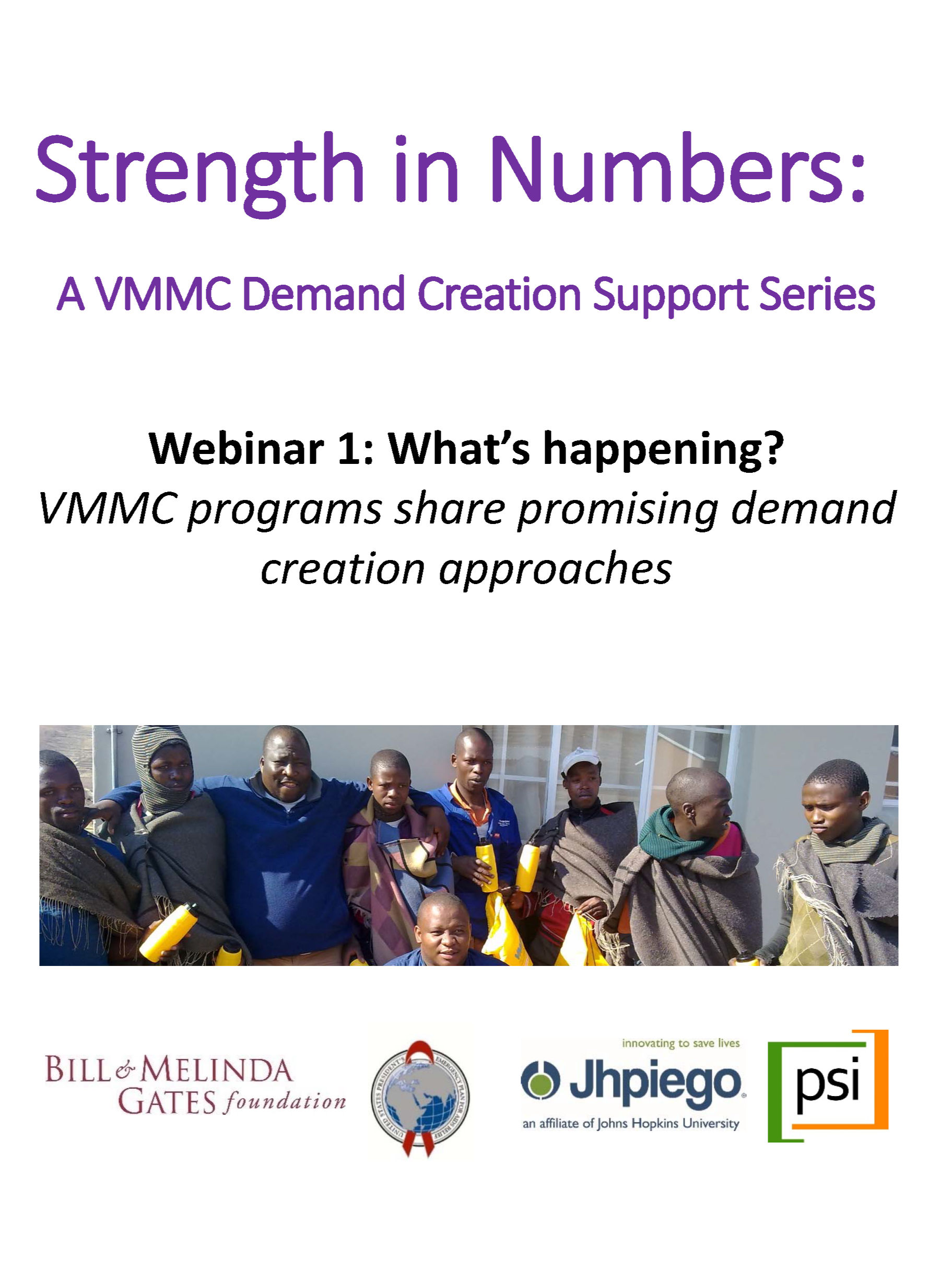 Strength in Numbers Webinar, Part 1