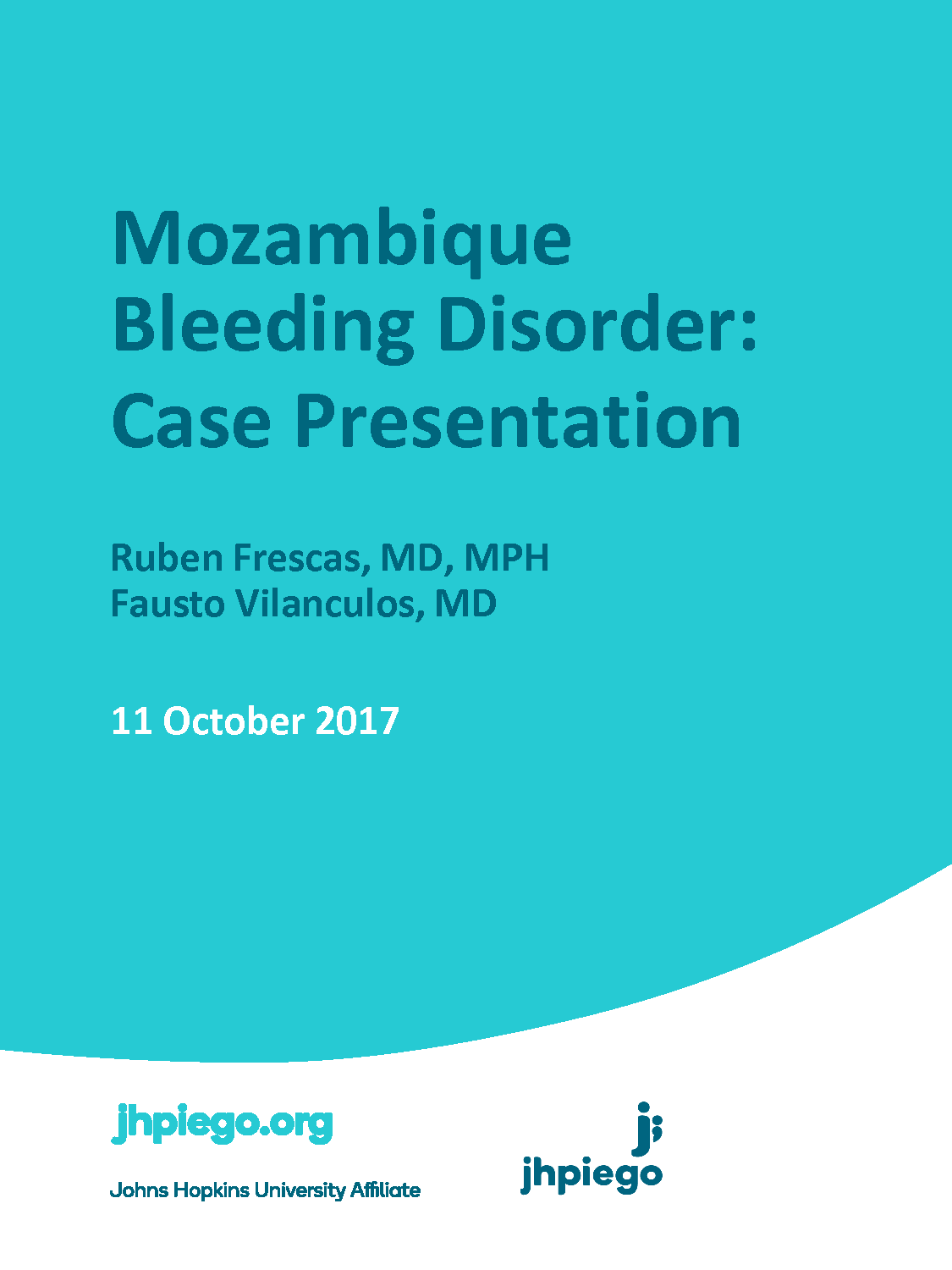 Emerging Issues in VMMC Safety: Mozambique case presentation - thumbnail image