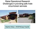 Défis de la recherche opérationnelle à Rakai