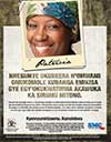 Cartaz para as comunidades rurais do Uganda