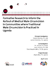 Cours d'apprentissage en ligne sur la santé mondiale - Circoncision masculine : Politique et programmation