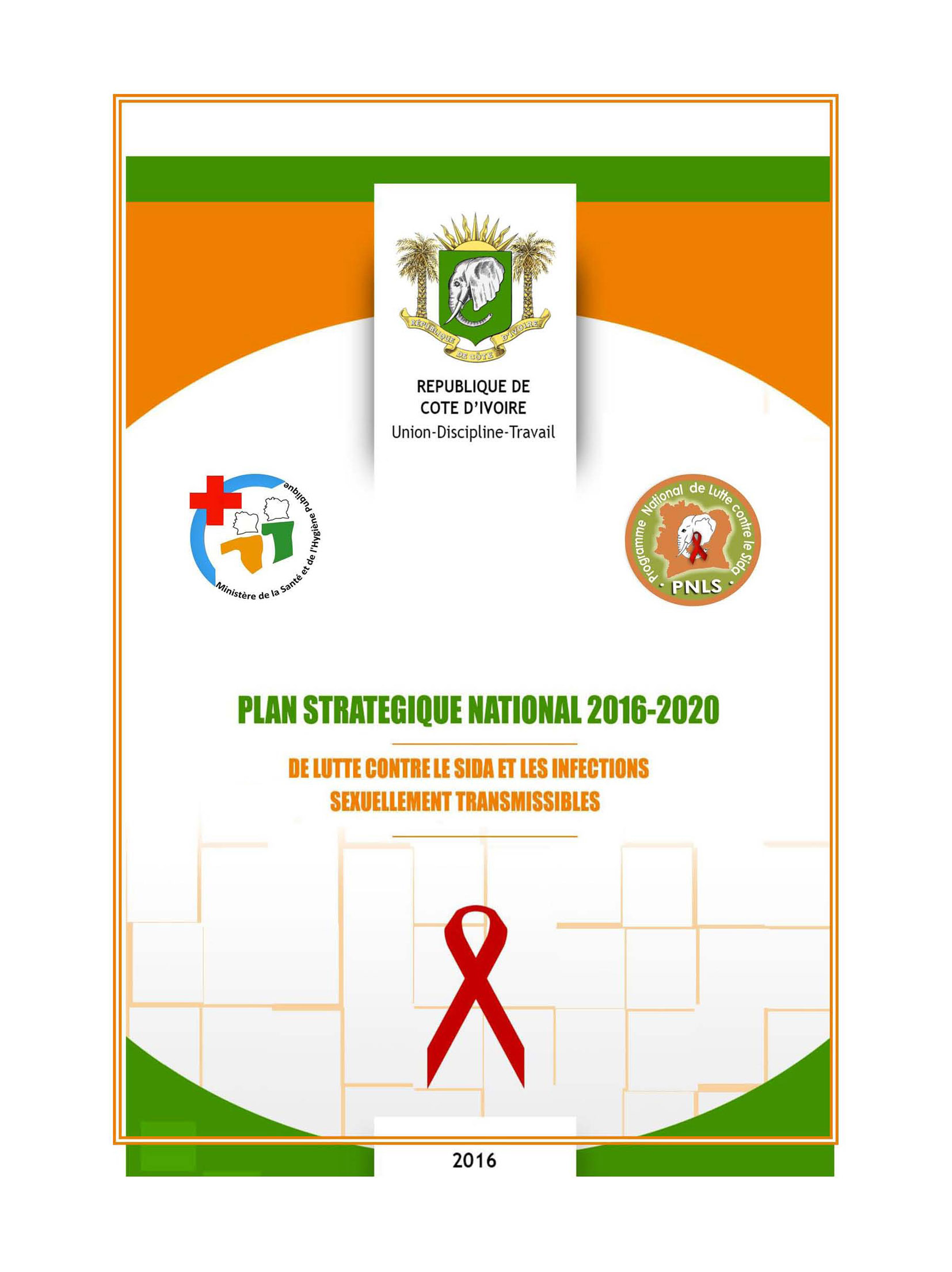 2016-2020 Plan estratégico nacional de lucha contra el sida y las ITS
