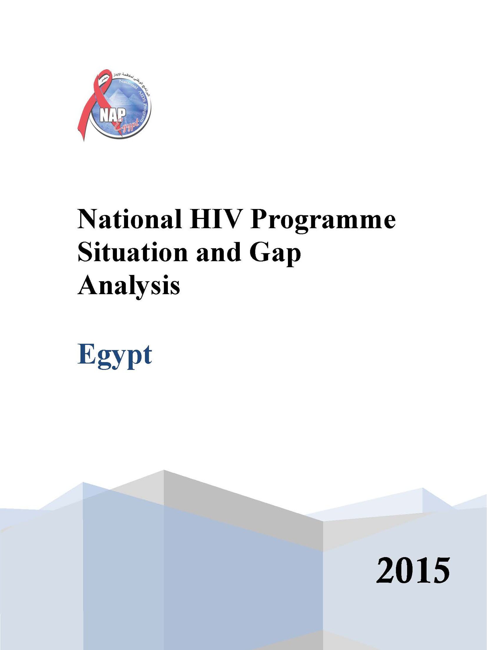 Égypte - Analyse de la situation et des lacunes du programme national de lutte contre le VIH 