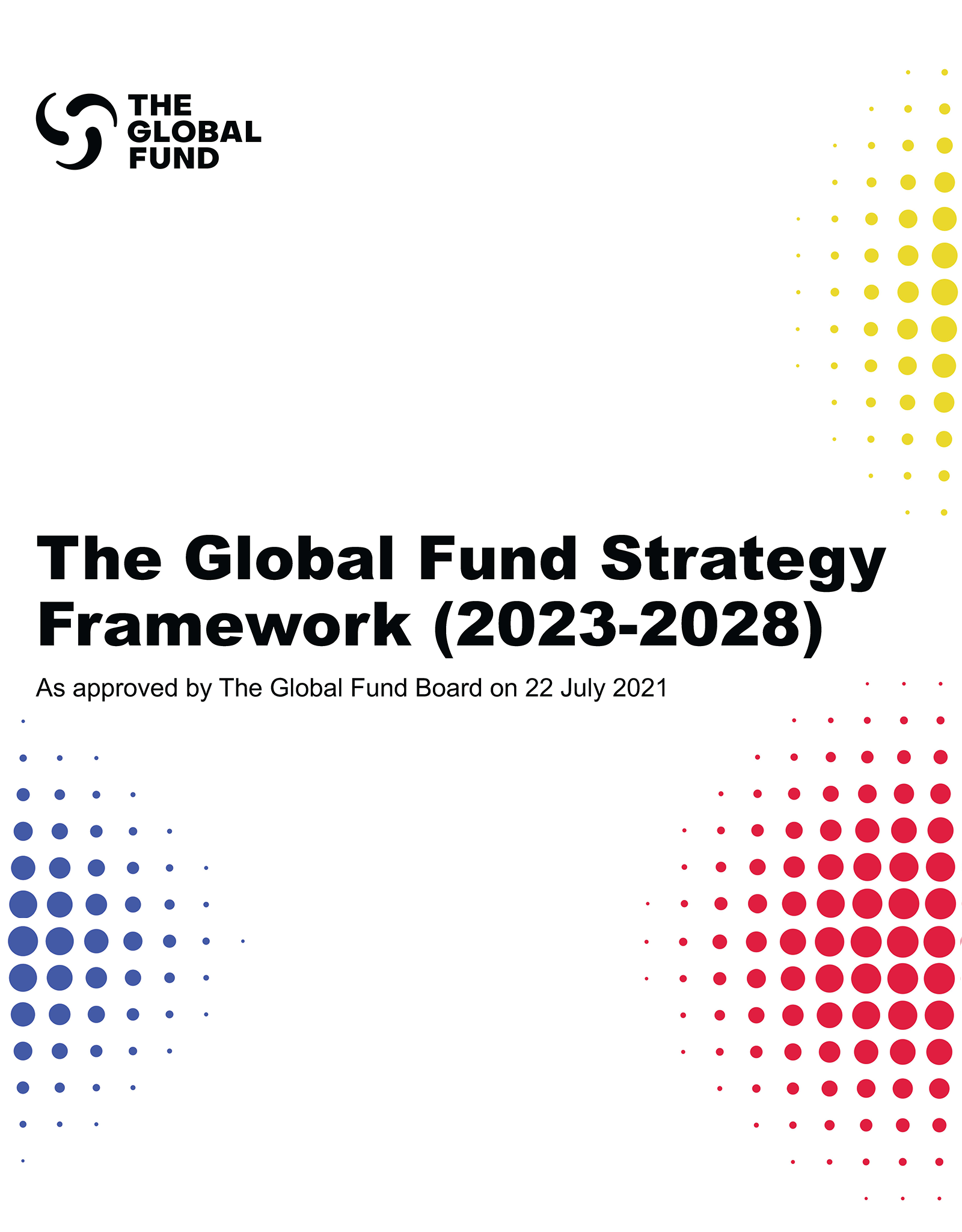 The Global Fund strategy framework 2023–2028