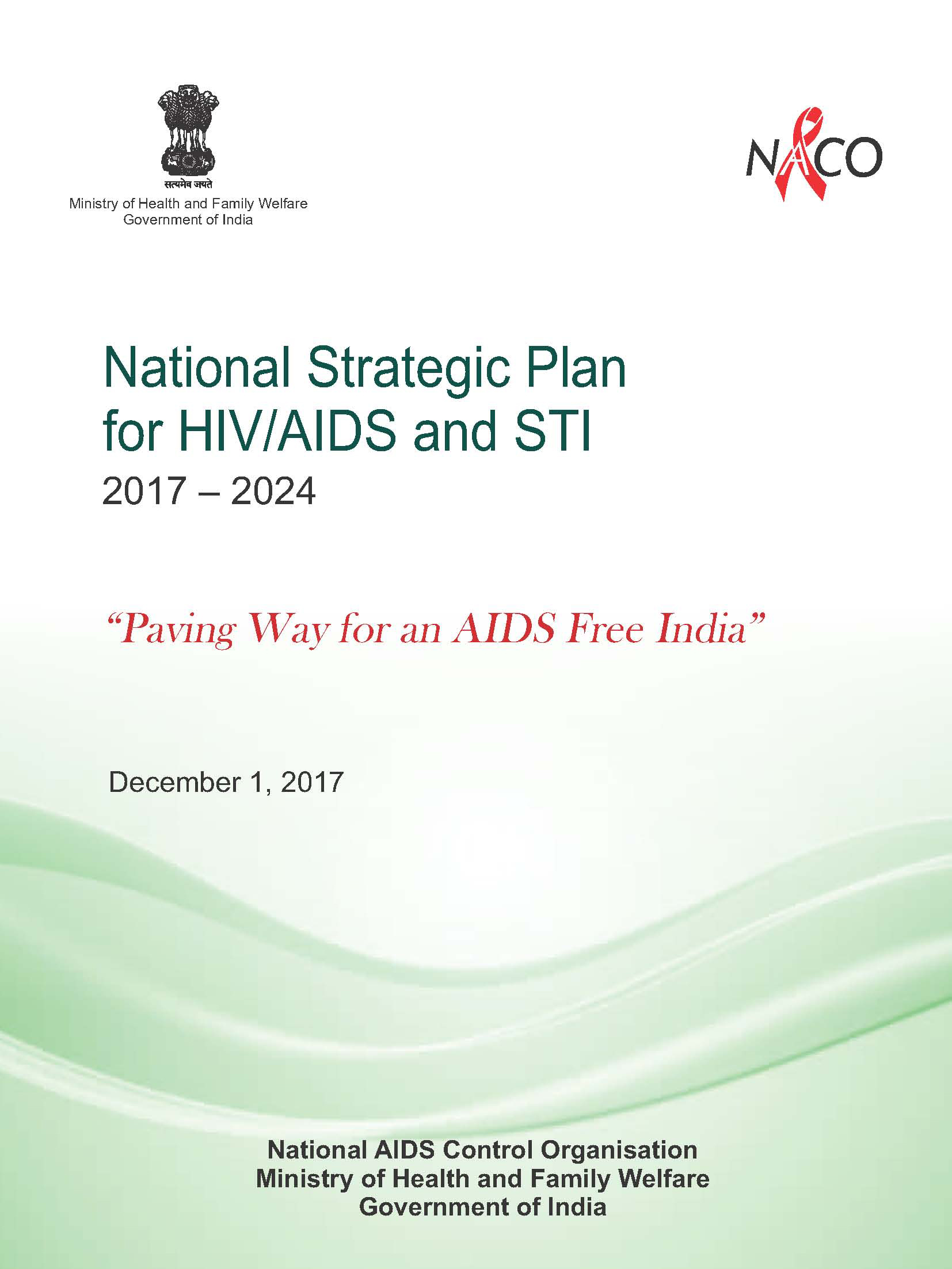 Plan stratégique national de lutte contre le VIH/sida et les IST 2017 - 2024