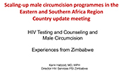 WHO/UNAIDS' New Data on Male Circumcision and HIV Prevention: Policy and Programme Implications